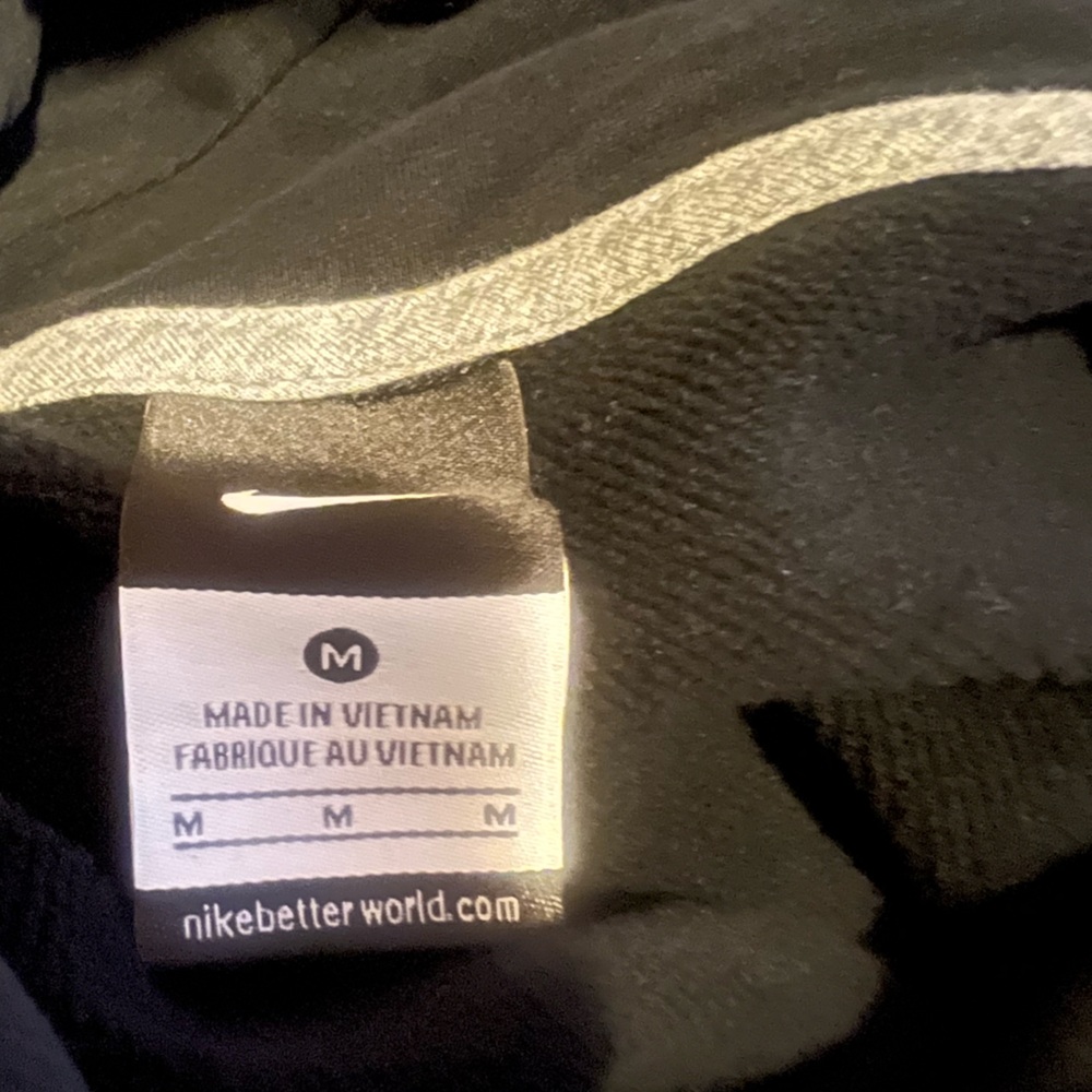Nike x Off-White “Insert Ideas Here” Off Campus Hoodie Black Size M Virgil Abloh - Picture 7 of 7